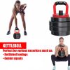 NEW Adjustable Dumbbells/Barbell/Kettlebell/Push-Up Stand - ...