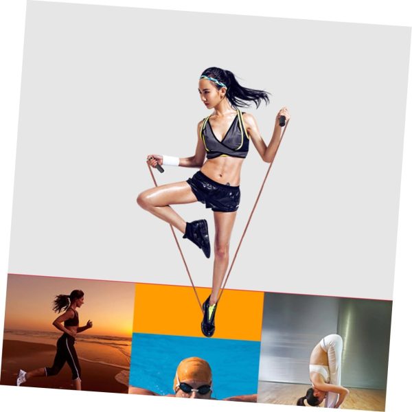 1pcs Exercise Jump Rope Lifting Training Trampoline Crocodil...