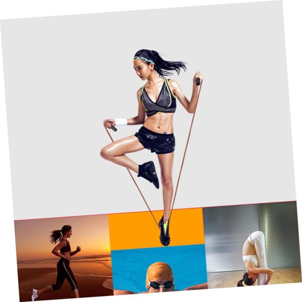 1pcs Simple Jump Rope Long Jump Rope Intelligent Jump Rope J...