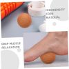 High-Density Cork Fascia Ball Convenient Yoga Massaging Ball...