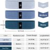 Hatha Yoga Large Resistance Band,14.5" x3.15",Fabric Exercis...