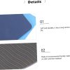 4pcs Tpe Yoga Mat Yoga Mats Pads Wheel Workout Gym Cushion S...