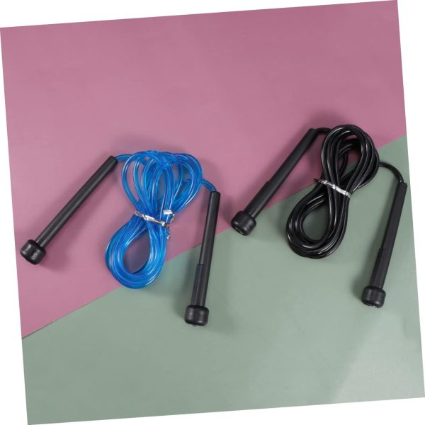 2pcs Exercise Ropes Exercise Machines Indoor Jump Rope Jump+...