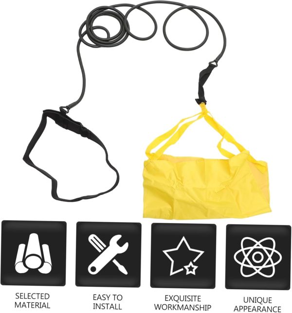 Toddmomy 1 Set Latex Swim Resistance Belt Swim Resistance Eq...