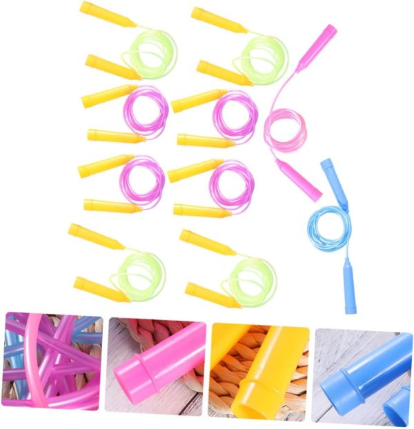 10pcs 's Skipping Rope Jump Rope Trampoline Jump Rope Adult ...