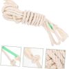 Jump Rope Long Skip Rope 5M Cotton Linen Exercise Jump Rope ...