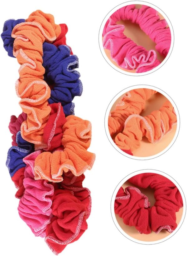 KICHOUSE 1pc Rally Ring Elastic Rainbow Rope Elastic Fleece ...