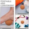 High-Density Cork Fascia Ball Convenient Yoga Massaging Ball...
