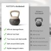 YOTTOY Soft Kettlebell, Set for Strength Training Kettlebell...