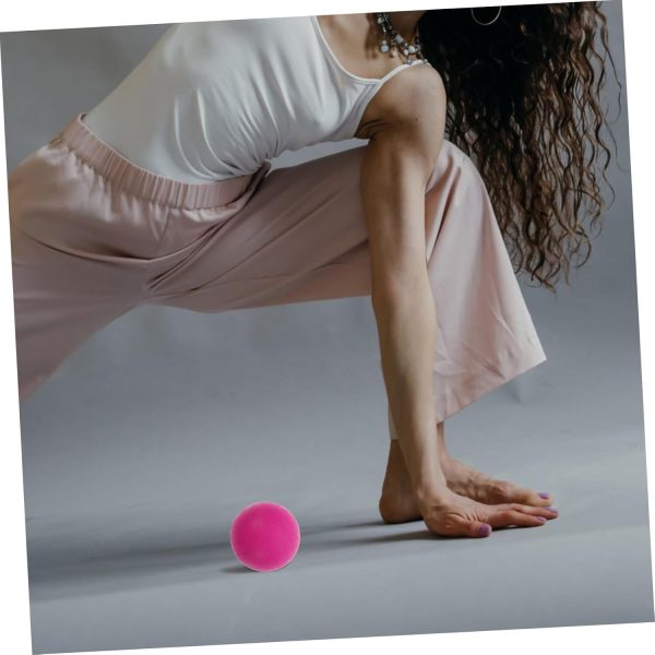 2pcs Massage Ball Fitness Ball Balancing Ball Elastic Yoga B...