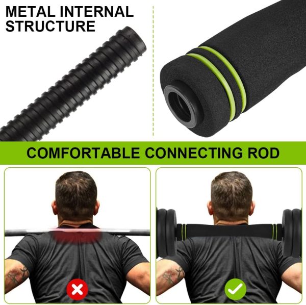 Adjustable Dumbbells Set 4 in 1 Set Barbell, Dumbbell, Kettl...
