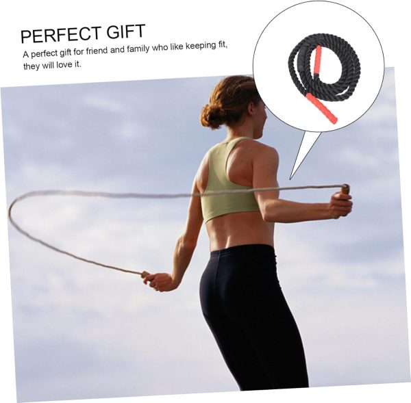 Weighted Skipping Rope Jumping Rope Jump Ropes for Fitness J...