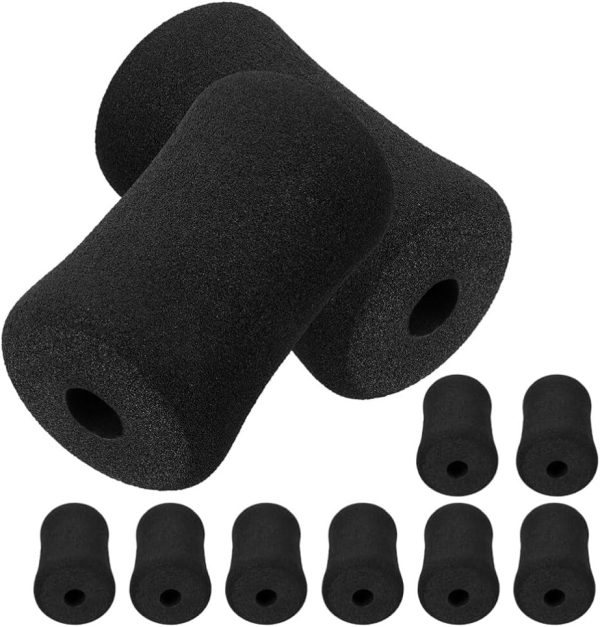 Yardwe 10Pcs Foam Foot Roller Pads Sponge Foot Replacement P...