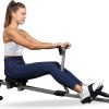 YSSOA Rowing Machine Rower Ergometer, with 12 Levels of Adju...