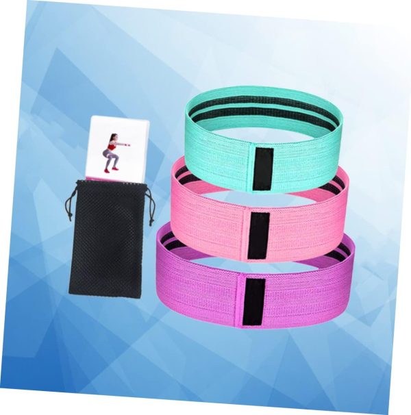 KICHOUSE 1 Set Fitness Exercise Bands Strength Lifting Belt ...
