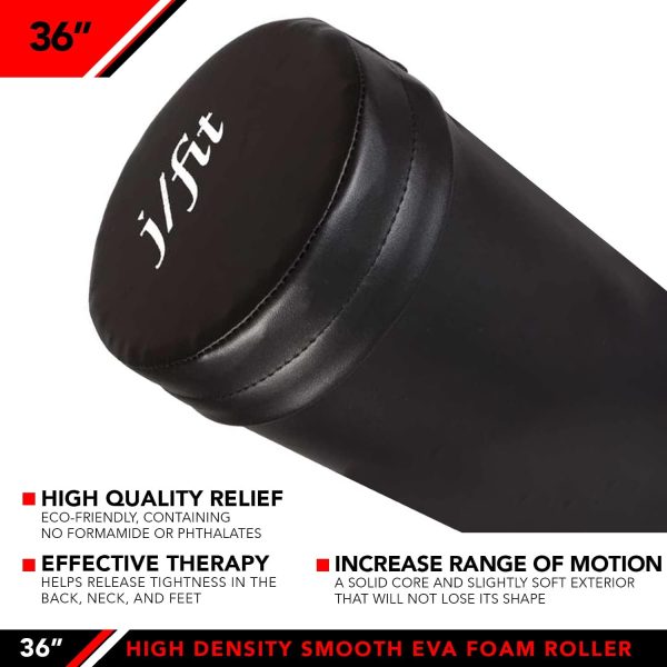 JFIT High Density Smooth EVA Foam Roller - Made in Taiwan - ...