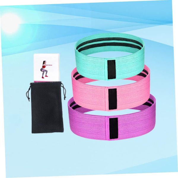 KICHOUSE 1 Set Fitness Exercise Bands Strength Lifting Belt ...
