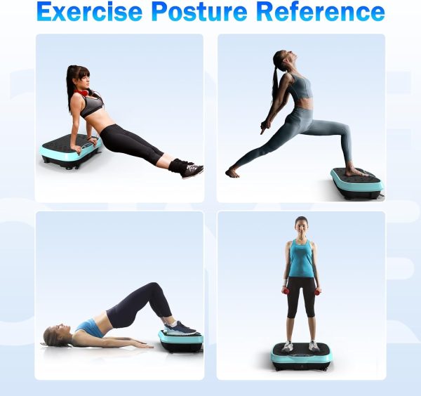 Vibration Plate Exercise Machine for Lymphatic Drainage, Wei...