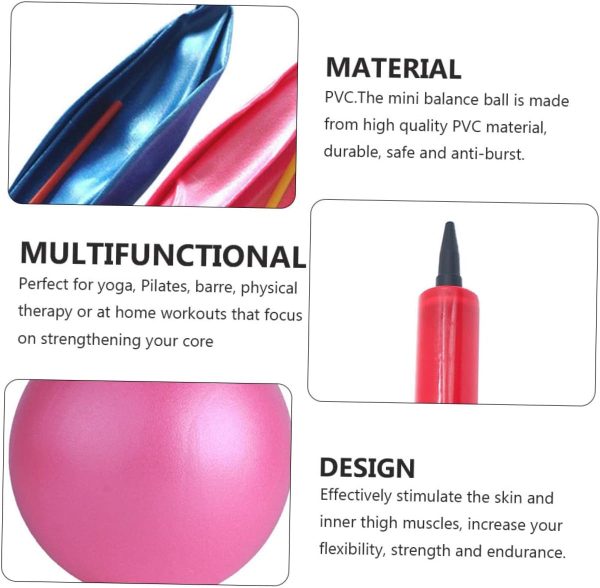 Sosoport Pilates Auxiliary Ball Gym Medicine Balls for Exerc...