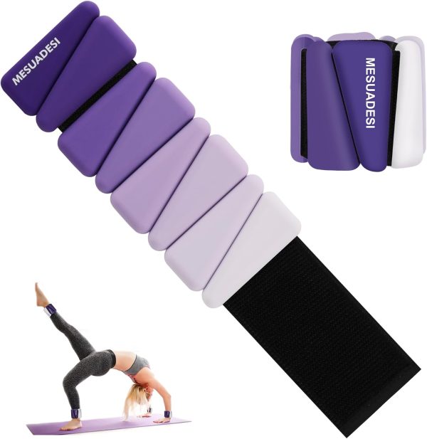 Wrist Weights for Women, Set of 2 Adjustable Ankle Weights W...