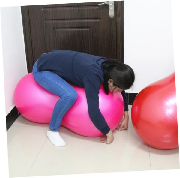 Exercise Ball Yoga Large Balance Tube Gym Equipment Physical...
