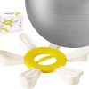 Exercise Ball, Daisy Shaped Yoga Ball Base with Resistance B...