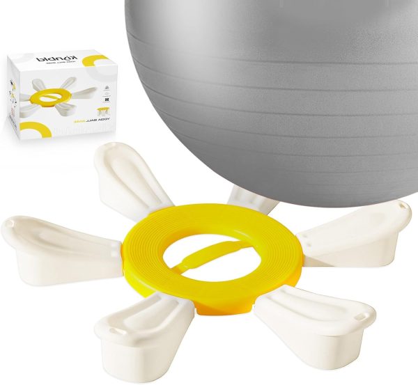 Exercise Ball, Daisy Shaped Yoga Ball Base with Resistance B...