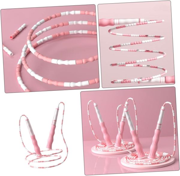 Skipping Rope Pull up Bars Fitness Equipment Beaded Weighted...