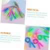 12pcs Color Skipping Rope Speed Rope Adjustable Weighted Jum...