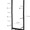 Yoga Mat Holder Wall Mount,Workout Storage Organizer for Hom...