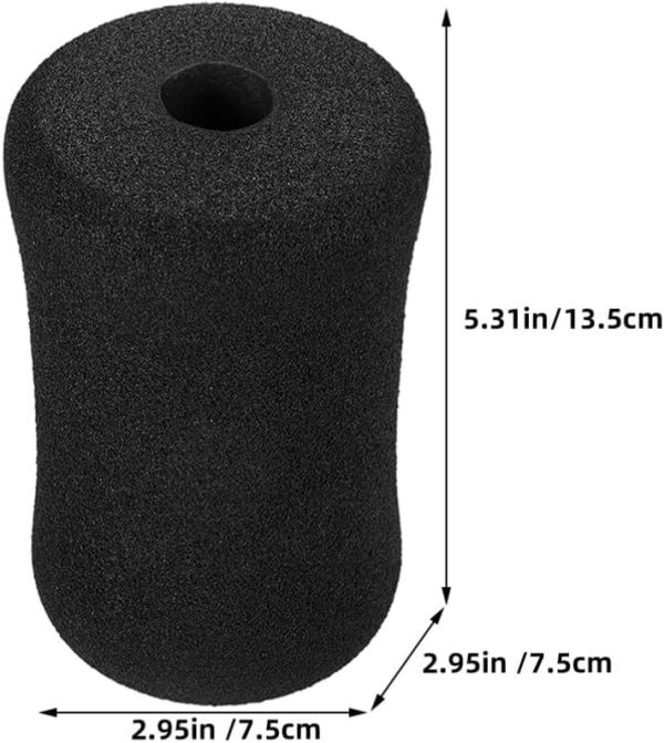 Yardwe 10Pcs Foam Foot Roller Pads Sponge Foot Replacement P...