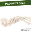 Jump Rope Long Skip Rope 5M Cotton Linen Exercise Jump Rope ...