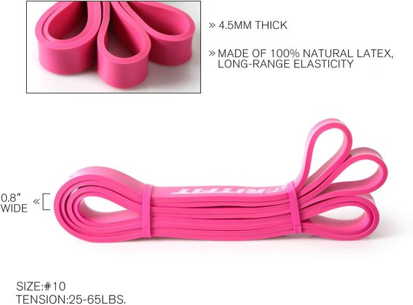 RitFit Pull Up Assist Band - Premium Resistance Band for Pul...