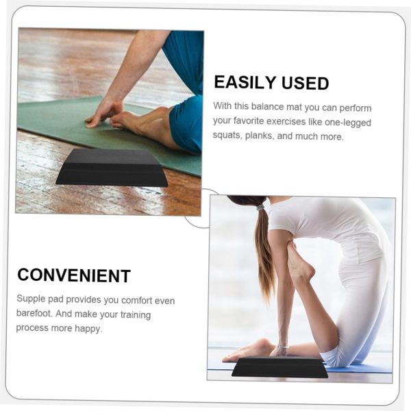 2pcs Yoga Balance Mat Yoga Mat with Strap Foam Balance Pad T...