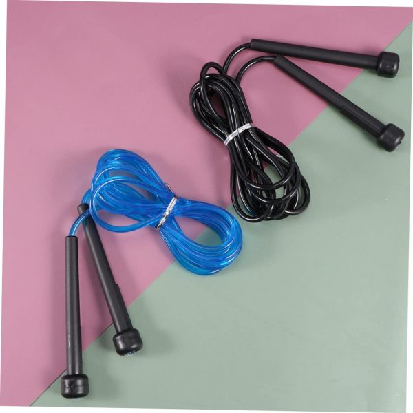 2pcs Exercise Ropes Exercise Machines Indoor Jump Rope Jump+...