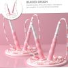 Skipping Rope Gym Bench Adjustable Jumping Jump Rope Ropeles...