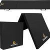 Tri-Fold Folding Exercise Mat, 1.5/2 Inch Thick Gymnastic Ma...