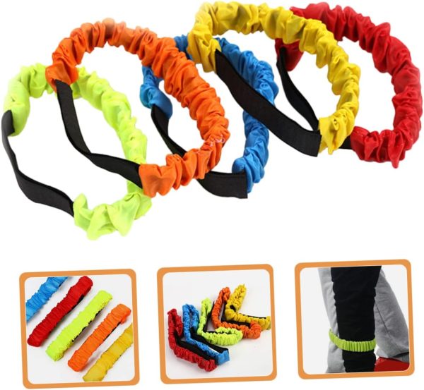 10pcs Strap Races Tug of War Adults Ropes Band Three Legged ...