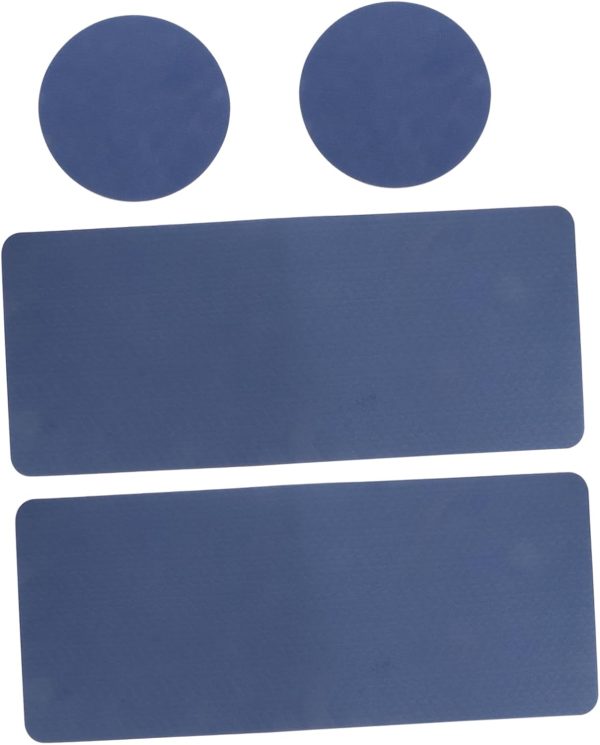 4pcs Tpe Yoga Mat Cushion Yoga Mats Pads Workout Gym Wheel S...