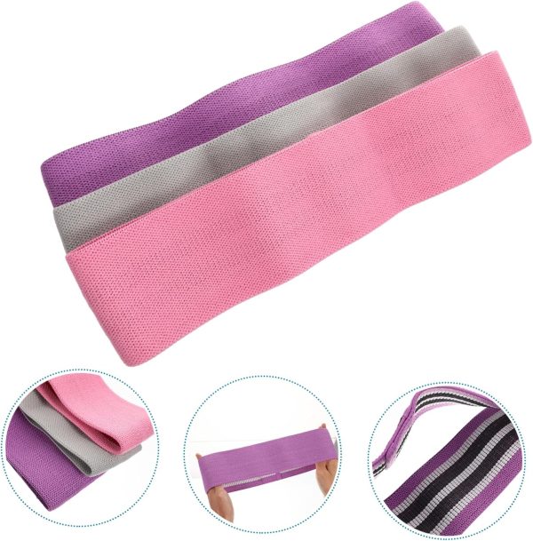 1 Set Resistance Band Resistant Chafing Bands Hooks Stretchi...