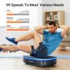 MERACH Vibration Plate Exercise Machine, Vibrating Plate wit...