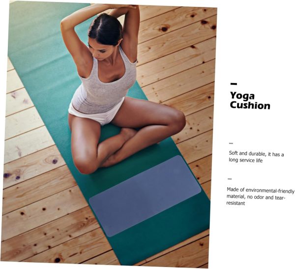 4pcs Tpe Yoga Mat Pads Gym Yoga Mats Wheel Tri Fold Exercise...