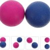 2pcs Massage Ball Fitness Ball Balancing Ball Elastic Yoga B...