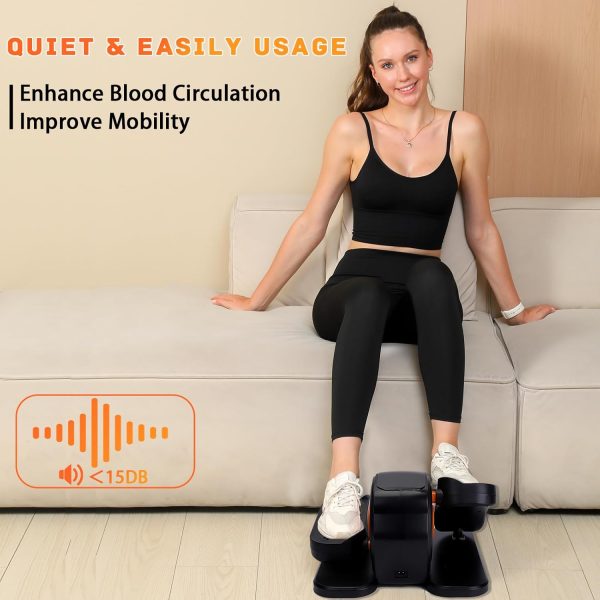 Under Desk Elliptical Machine, Ellipse Leg Exerciser for Sen...