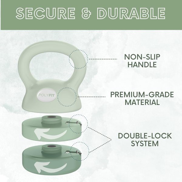 Adjustable Kettlebell | 5 lb - 12 lb | Kettlebells Weights S...