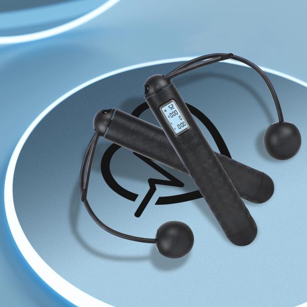 Skipping Rope with Counter, Cordless Jump Rope, Intelligent ...