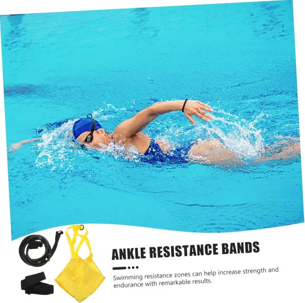Toddmomy 1 Set Latex Swim Resistance Belt Swim Resistance Eq...