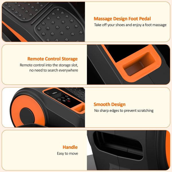 LapEasy Under Desk Elliptical Machine, Electric Ellipse Leg ...