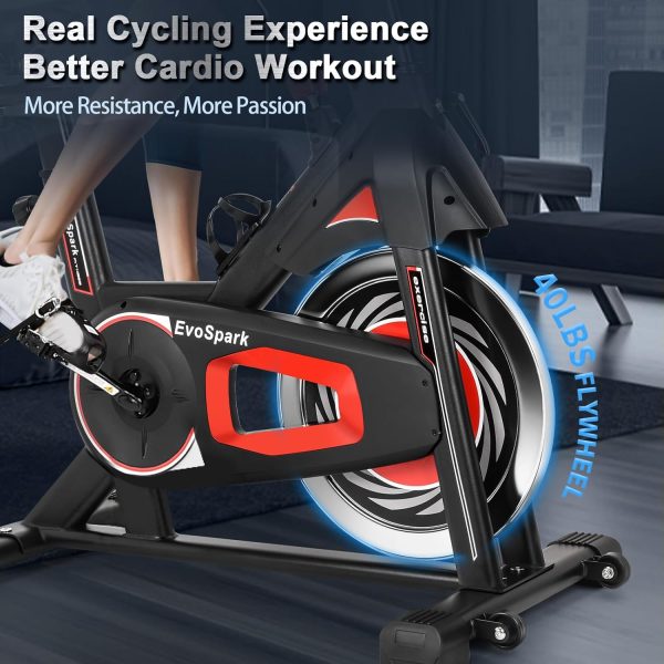 Exercise Bike, Adjustment Magnetic Resistance, Super Silent ...