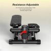 Steppers for Exercise at Home, Mini Stair Stepper with Resis...